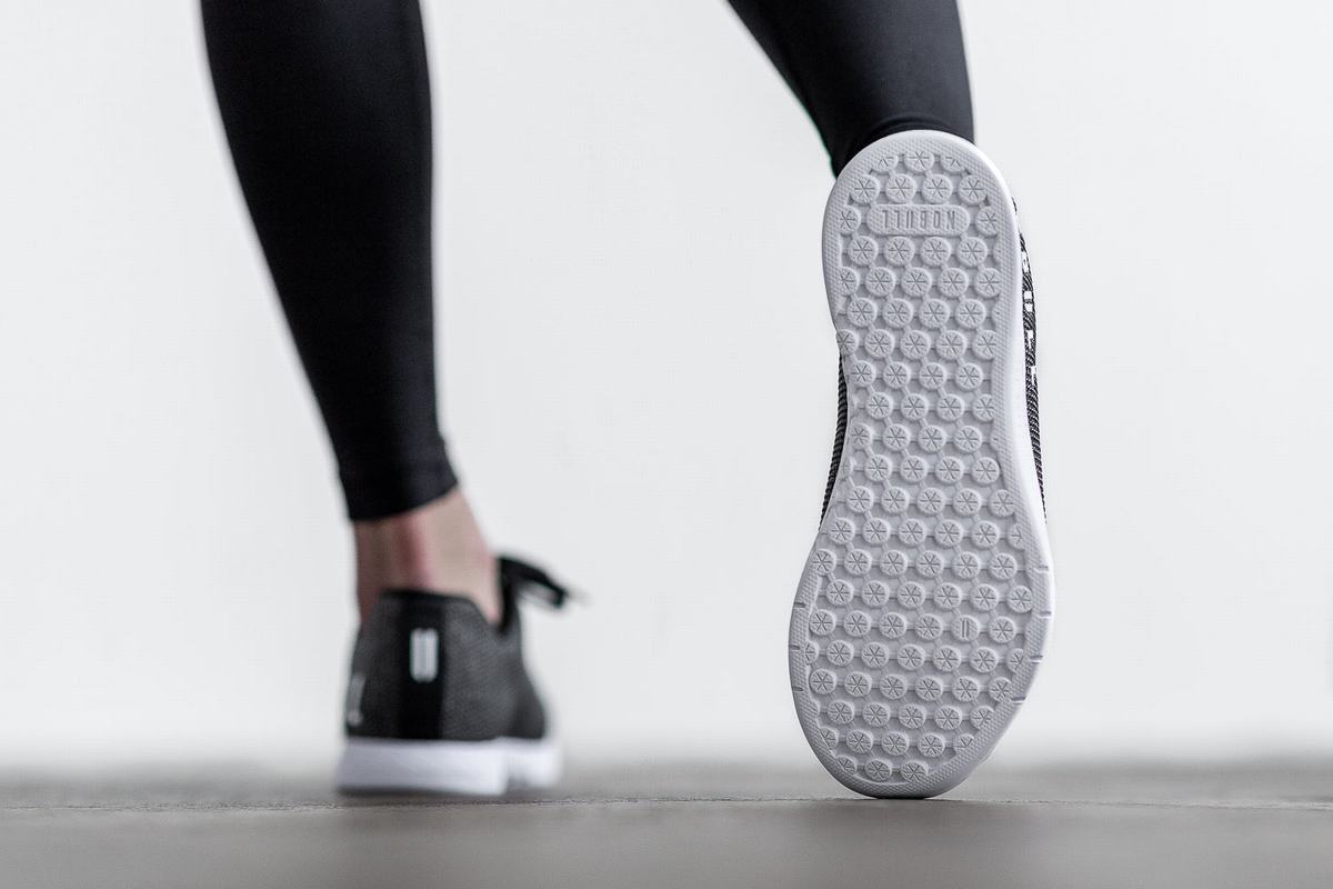 Nobull Superfabric Women's Trainers Black | Australia (CM6043)